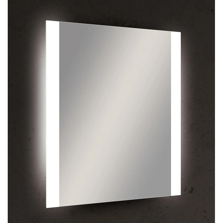 Professional Manufacturer Rectangle Lighted Illuminated Bathroom Wall Mirror For Hotel