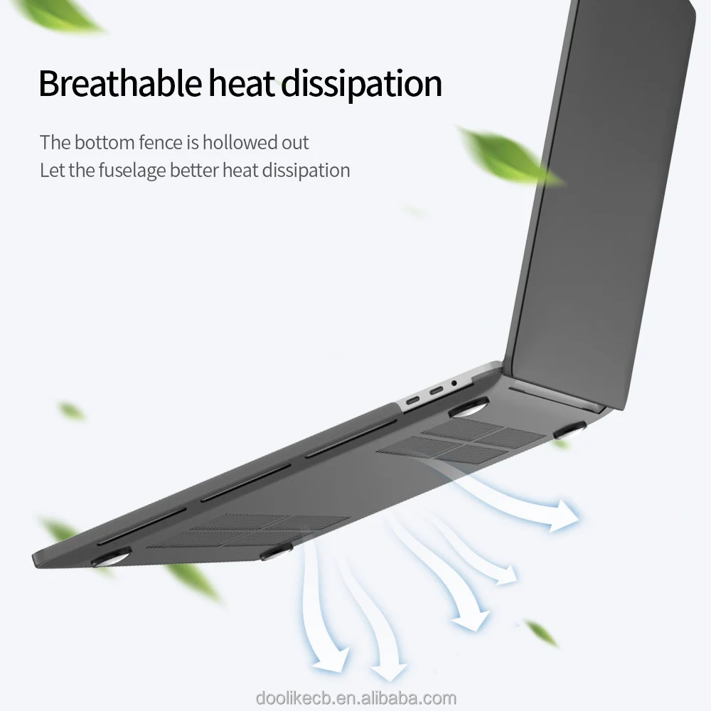 High Quality Crystal Transparent for MacBook Pro 13 15 16 inch Hard Shell Case Shockproof Protection for Laptops