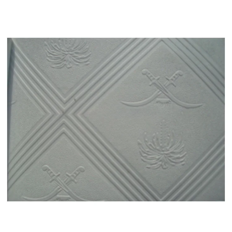 
Low Price 595X595X7-12.5Mm 60X60 Various Design Pvc Acoustic Laminated Vinyl Coated Gypsum Ceiling Tiles 