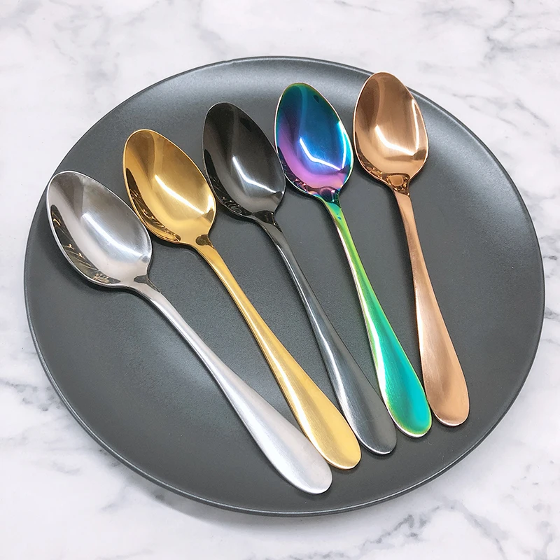 Personalize Stainless Steel Tea Coffee Spoon with customized laser engrave logo