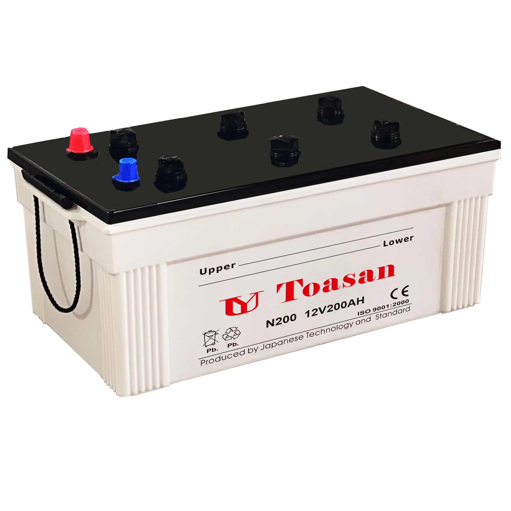 Toasan Top JIS 12V75AH кислотные сухие Автомобильные батареи --