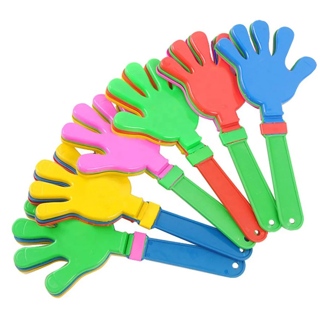 Custom LOGO Printed Cheap Party Favors Cheers Clapping Noise Makers Sporting Events Hand Clappers