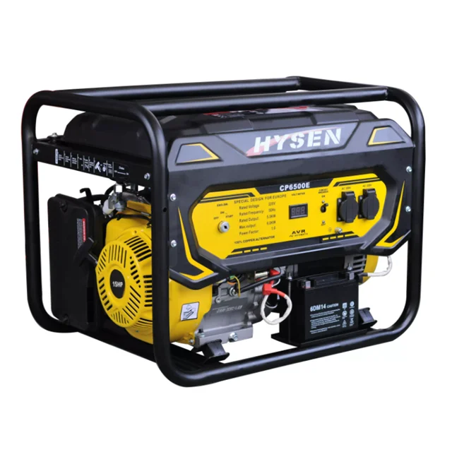 Specializing in the production of 15HP best-selling 5.5KW 6KW gasoline generator