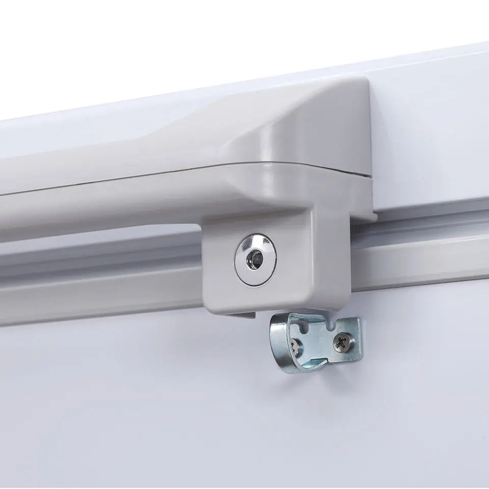 Commercial single door solar energy solar freezer 88W solar refrigerator DC 12V with USB port