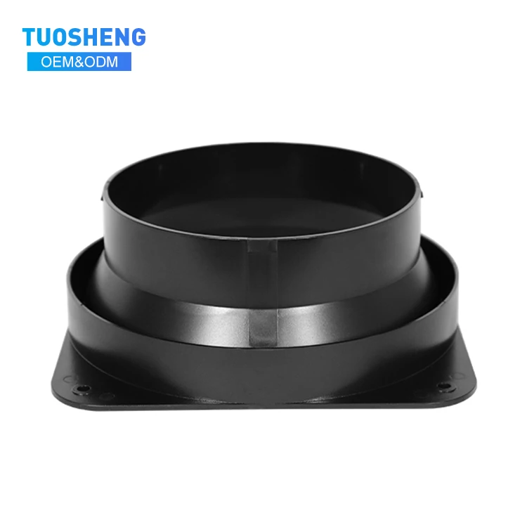 Custom Outlet Joint Flange Double Plastic Vent Air Ventilation Exhaust Fan Cover