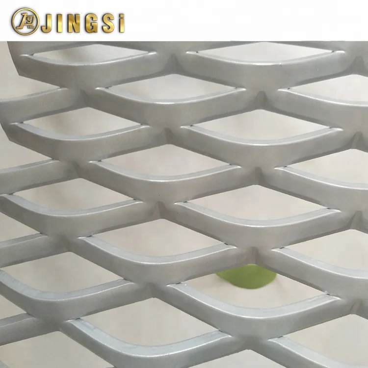 Galvanized Stainless Steel Aluminum Expanded Metal Mesh metal mesh curtain wall panel Punching Processing Welding Service Metal
