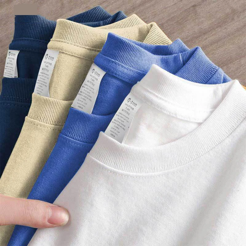 MT2352 Clothes Manufacturer Supply Unisex 220 gsm 100% Cotton T Shirts Regular Fit Men T-Shirt