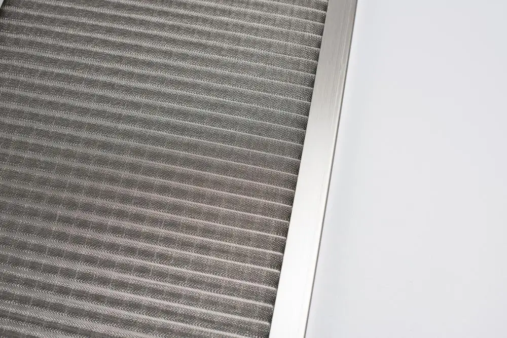 hepa air purifier aluminum hepa filter