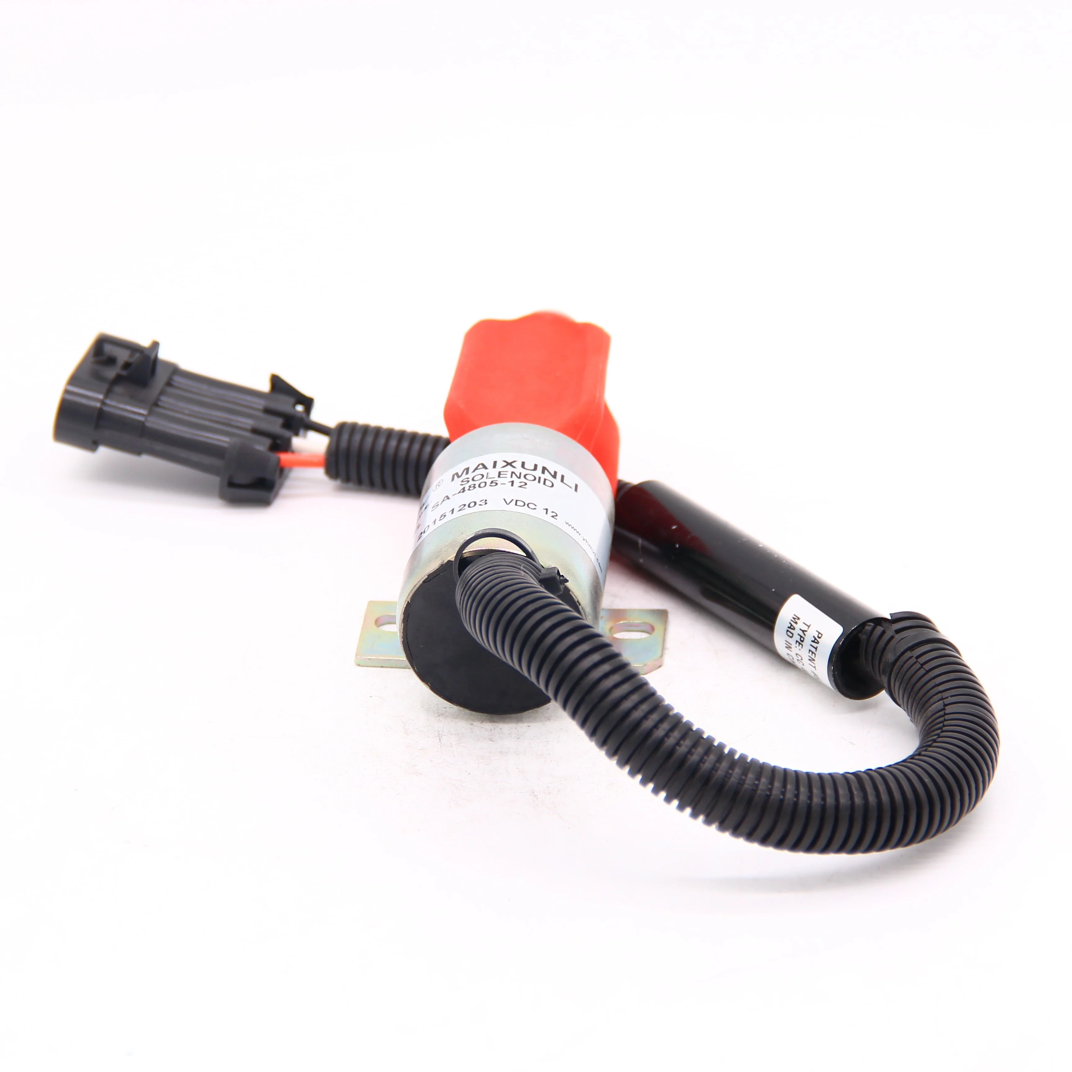 Factory Outlet Diesel Engine Stop Solenoid 12V Solenoid Valve for kubotaSA-4805/SA-4268-12/6785-5311/59184630  with good quality