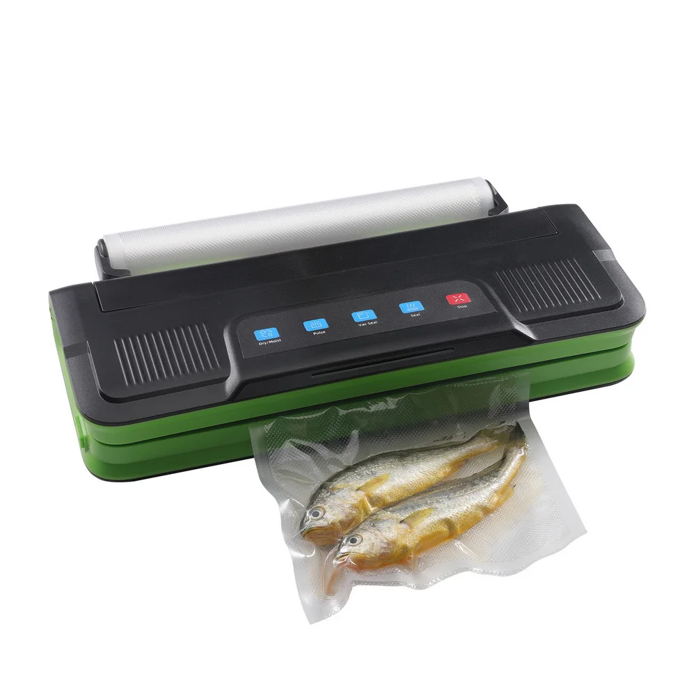 QH-20 CB Certificates Dry Moist Home portable  Vacuum food sealer Vaccum Machine built in bag cuter Vacuum tube
