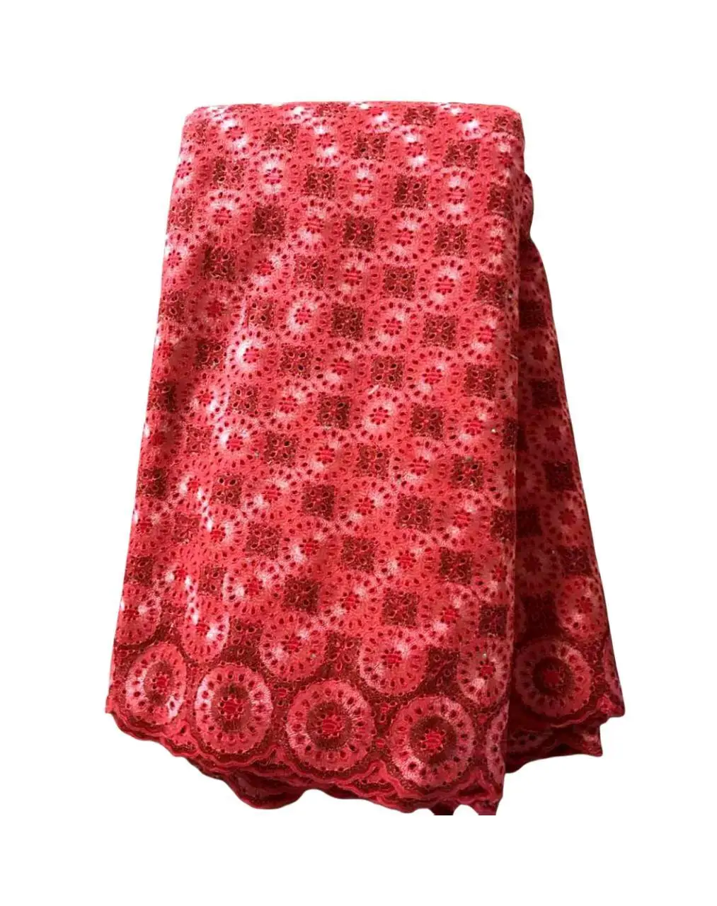 on sale Clearing big discount high quality african Embroidered lace fabrics swiss voile lace fabric