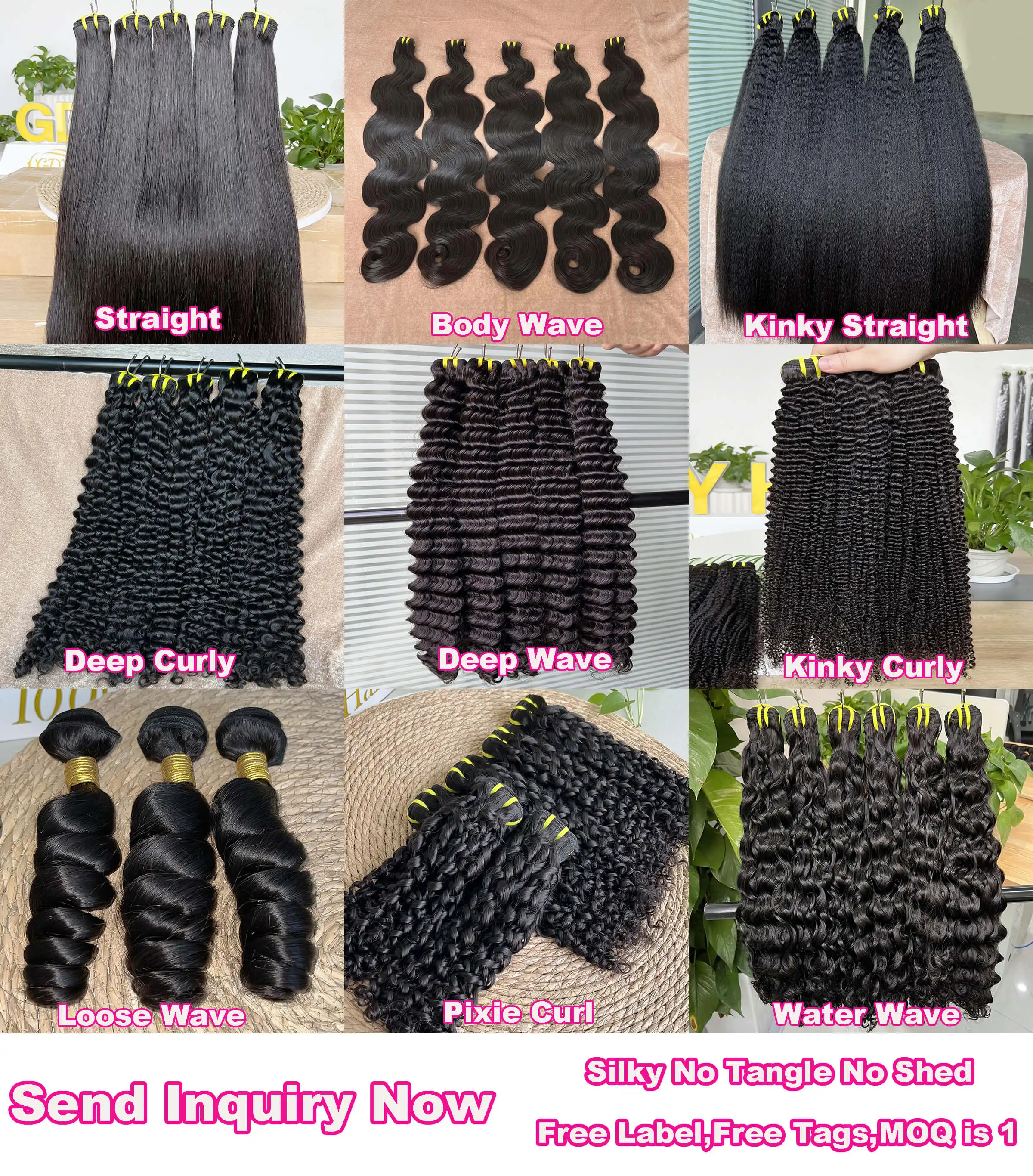 Bundle Vendors Wholesale Cabelo Humano Natural 10A 12A Grade Raw Vietnamese Human Hair Water Wave Bundles