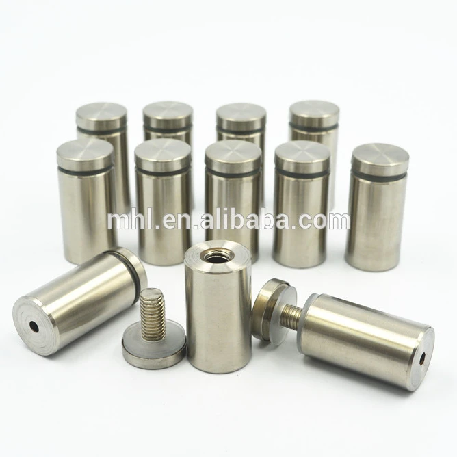 
stainless steel glass card support holder 