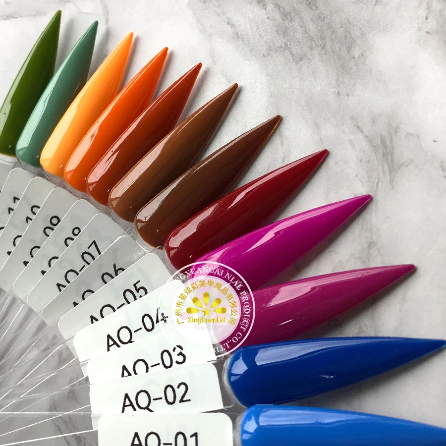 OEM Professional Wholesale High Quality Nail Art Supplies Brown Nude Dipping Acrylic Powder Set For Extension Ema Monomer Liquid