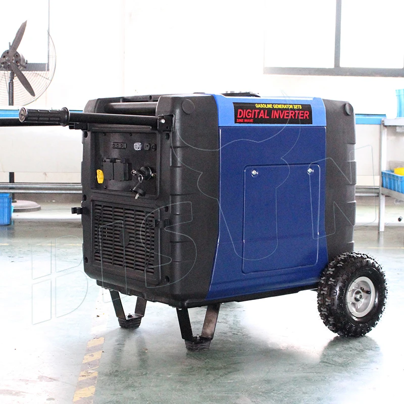 BISON Rechargeable Power Super Quiet 5 Kva Pure Sine Wave Inverter Generator Set