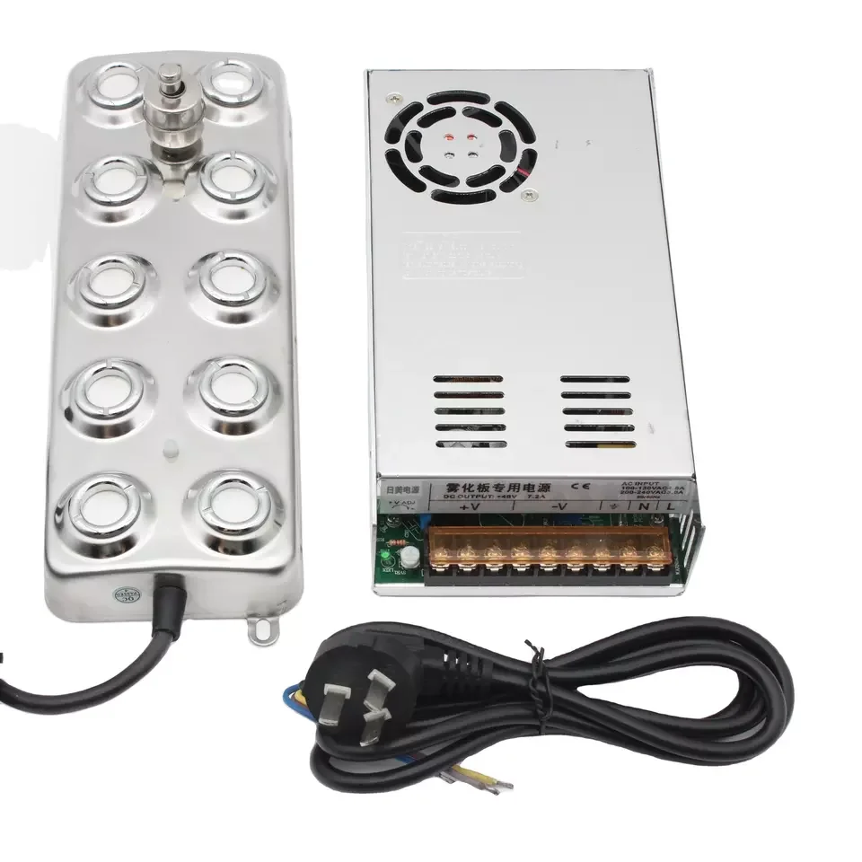 Прямая продажа с фабрики водонепроницаемый вилла скала пруд 10 глава промышленный ультразвуковой туманный распылитель