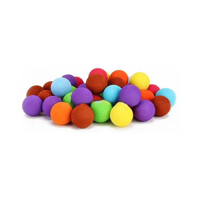 10mm 13mm 15mm Colored Foam Balls Gun Shooting Games Toy Foam Balls Durable Small Eva Foam Balls