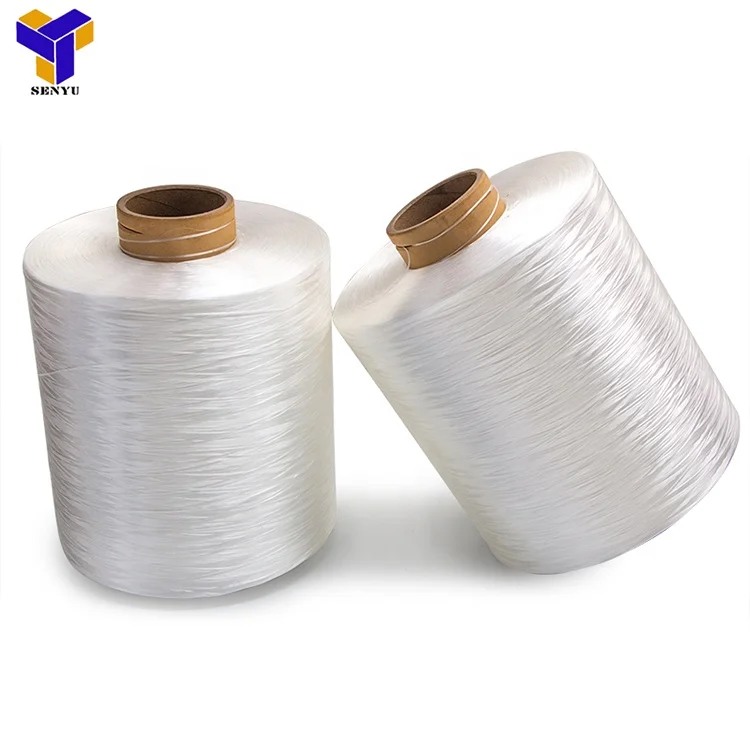 High tenactiy industry polyester yarn pet yarn 100%polyester yarn white or coloured yarn