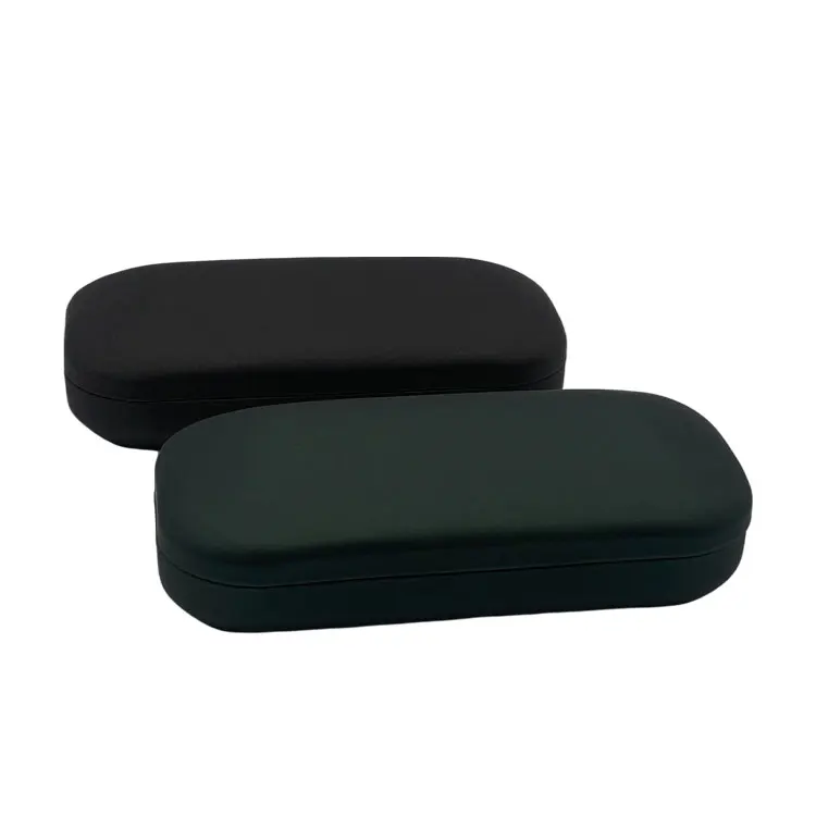 Wholesale Custom Logo Printing Hard Eyewear Case Cheap Metal Leather Optical Case