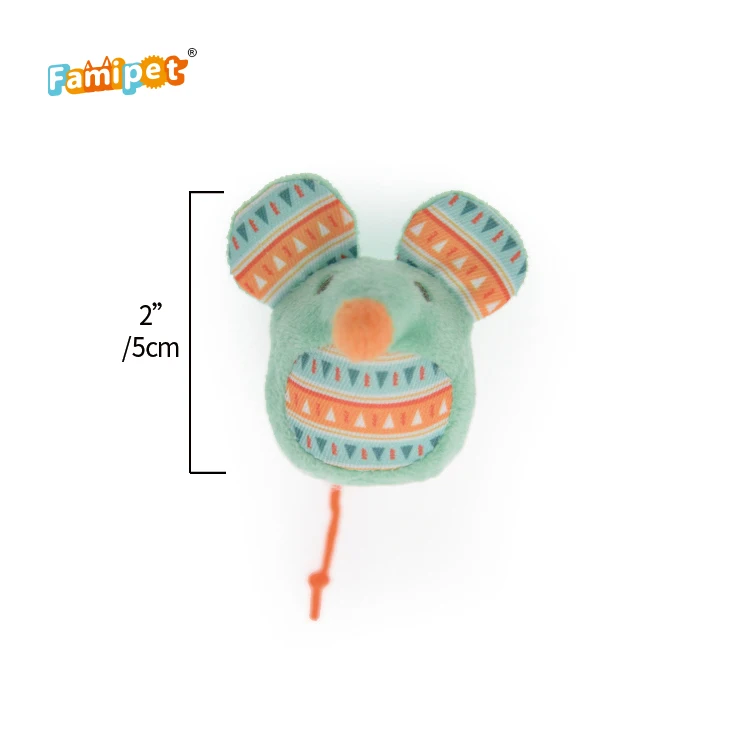 Famipet Hot Selling Stuffed Soft Cat Toy Set Plush Pet Cats Toys