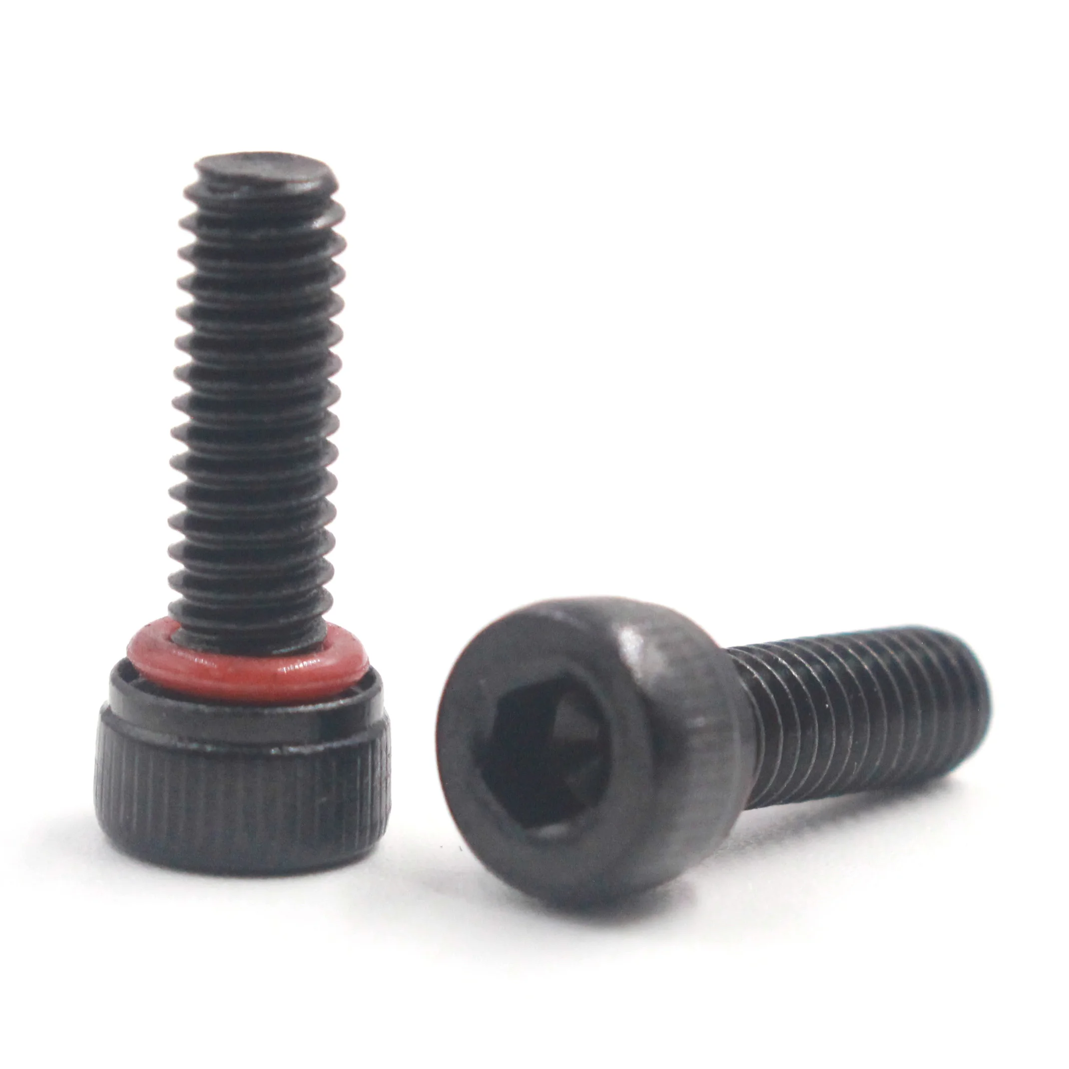 Socket pin head self sealing screw o ring waterproof screw with rubber washer