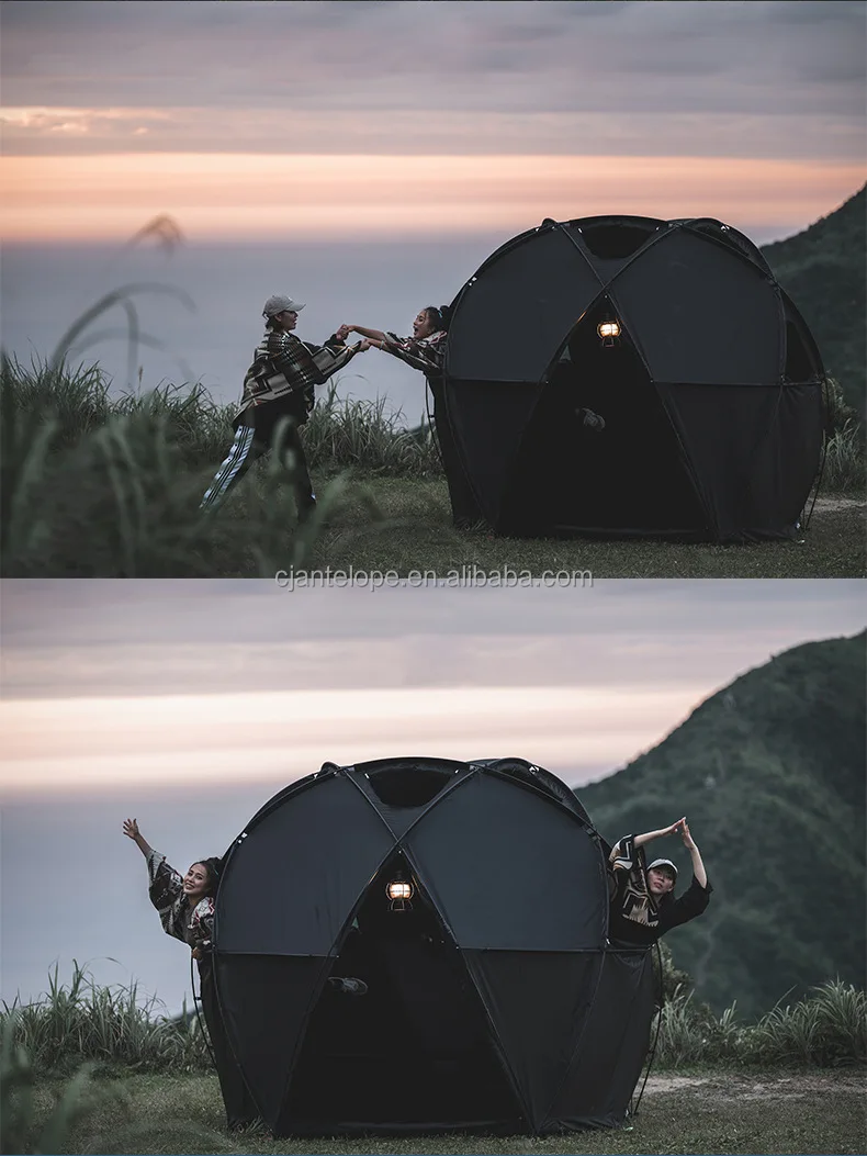 outdoor camping bubble tent Cheap Easy automatic pop up tent for camouflage hiking Screen Tent