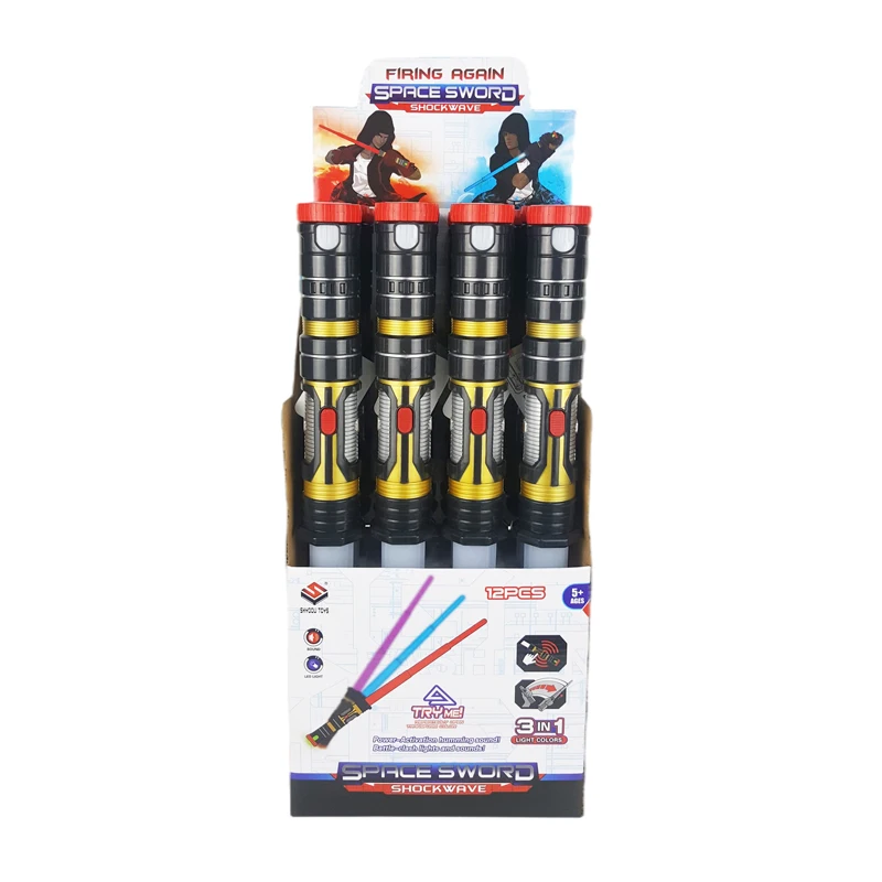 Мигающий удлинитель starwars lightsaber lightstick play for fun juguetes para