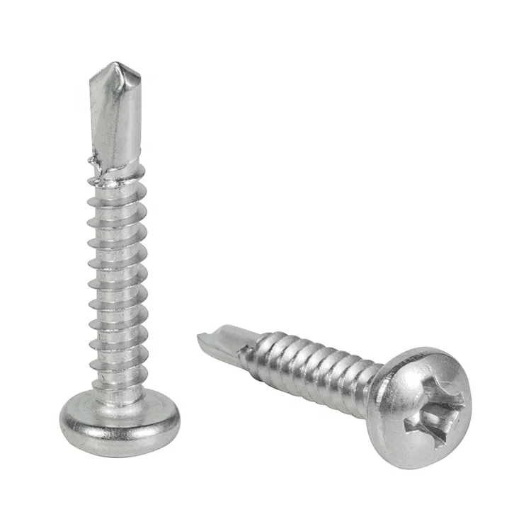 из нержавеющей стали перекрестные винты с плоскоконической самосверлящий винт