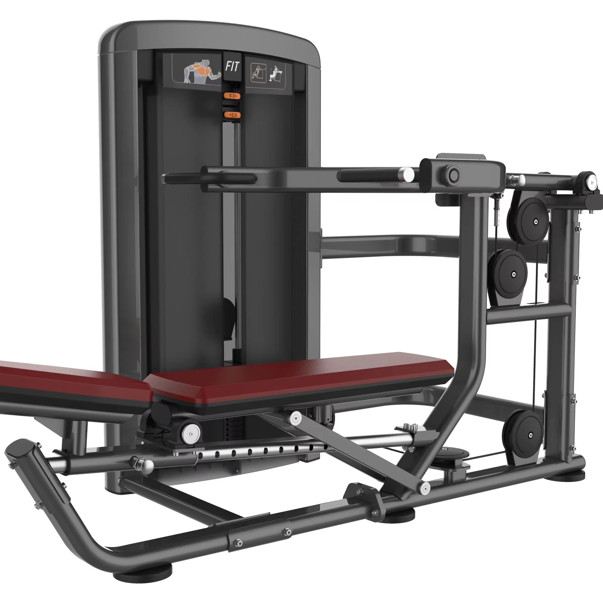 High Quality Shoulder Chest Press Fitness Equipment Multi Functional Strength Exercise Machine