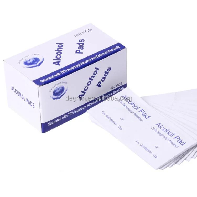 OEM ODM Custom Packaged Mini Small Non Woven 75% Alcohols Wet Wipes alcohols wipes