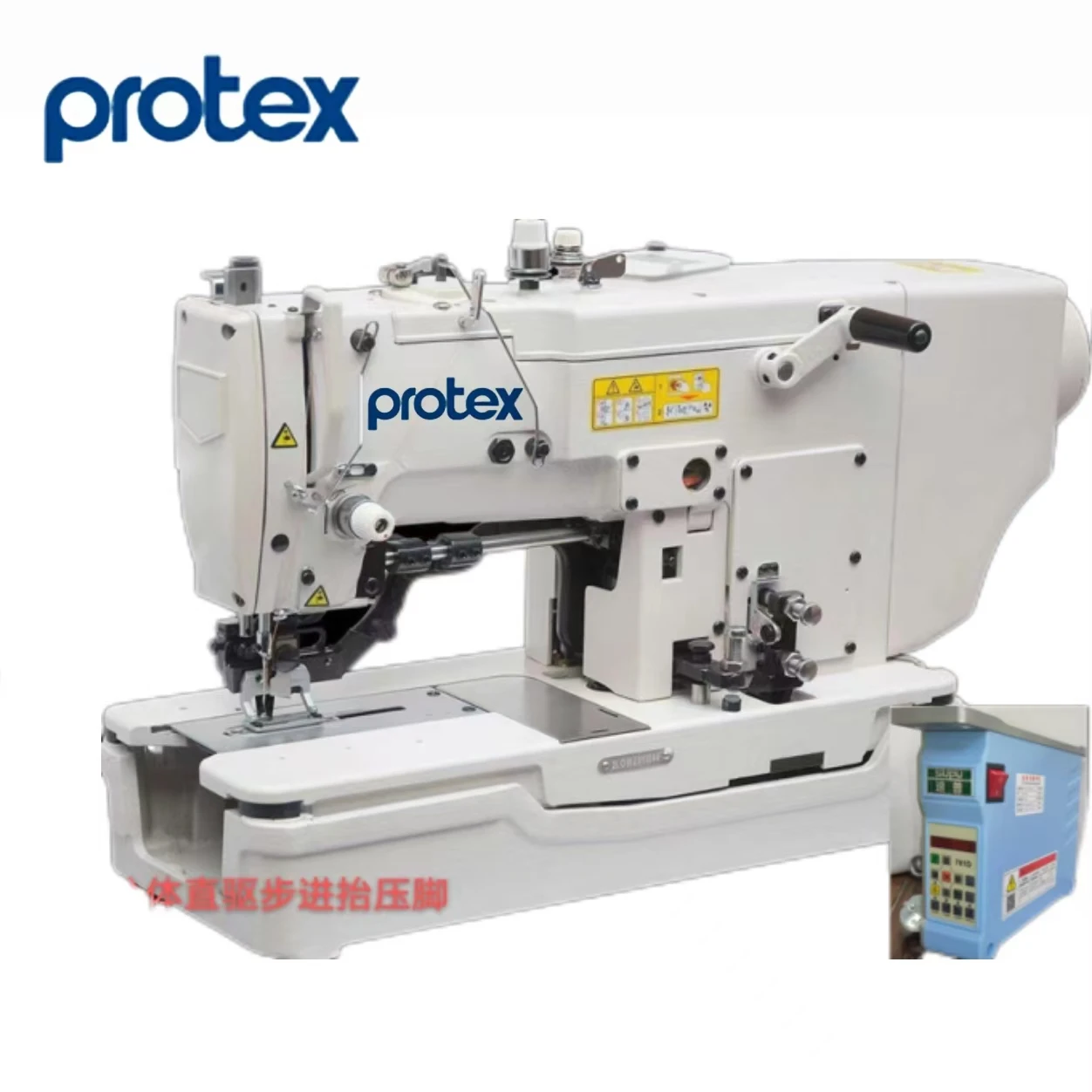 TY-781DT Stepping Direct-Driven Straight Button Holing Machines with single needle Servo motor Seperate Control box