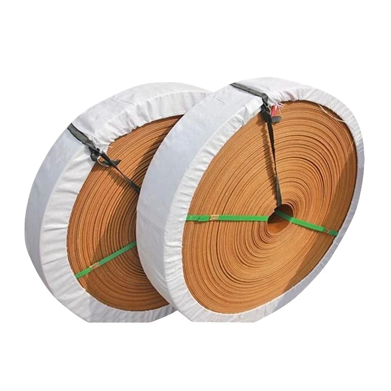 Baopower Flat Transmission Belt Reinforced Open End Flat Rubber Conveyor Belt