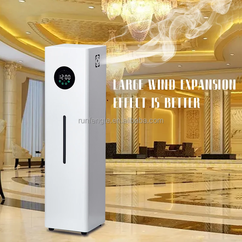 2022 New Medium Essential Oil Scent Diffuser Machine Floor Standing Scent Mist Maker Electric Scent Diffusers for Big Room