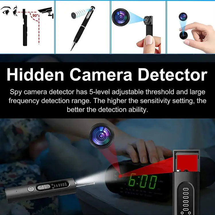 Mini X13 camera finder rf signal bug detector spy anti hidden camera detectors