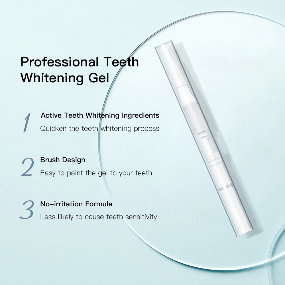 China Non Peroxide Custom Logo Private Label Wireless Dropshipping Home Use Snow Smile 2022 LED light Teeth Whitening Kit