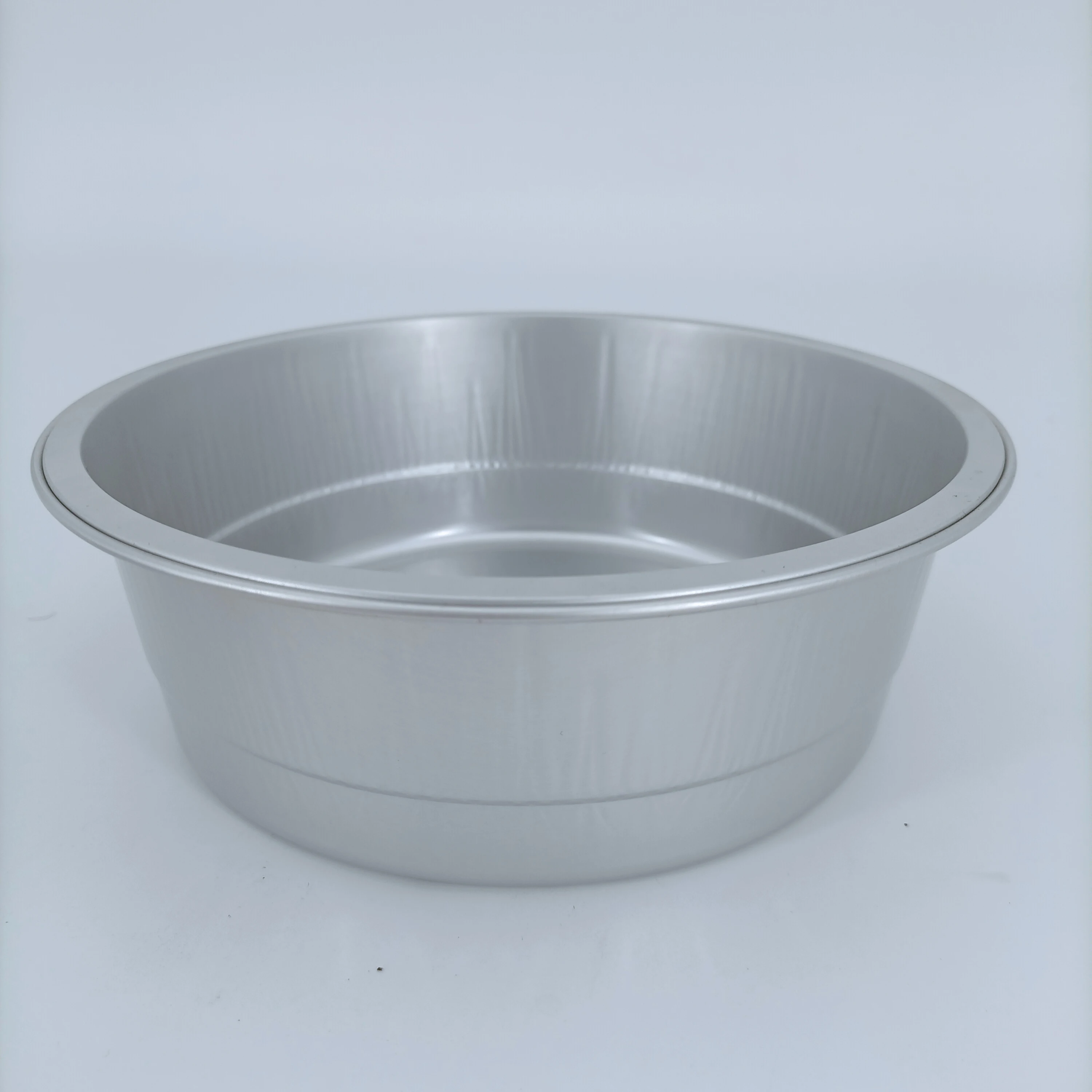 Round silver coated pans aluminum  container sealed lid foil pans no leak
