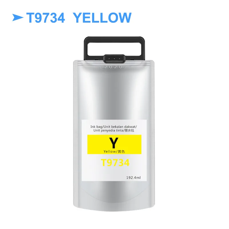 Goosam Pigment Ink Bag Inkbag Cartridge T9734 T9733 T9732 T9731 For Epson Workforce Pro Wf-C869R Wf-C869Ra Wf-C869 Wf-C860