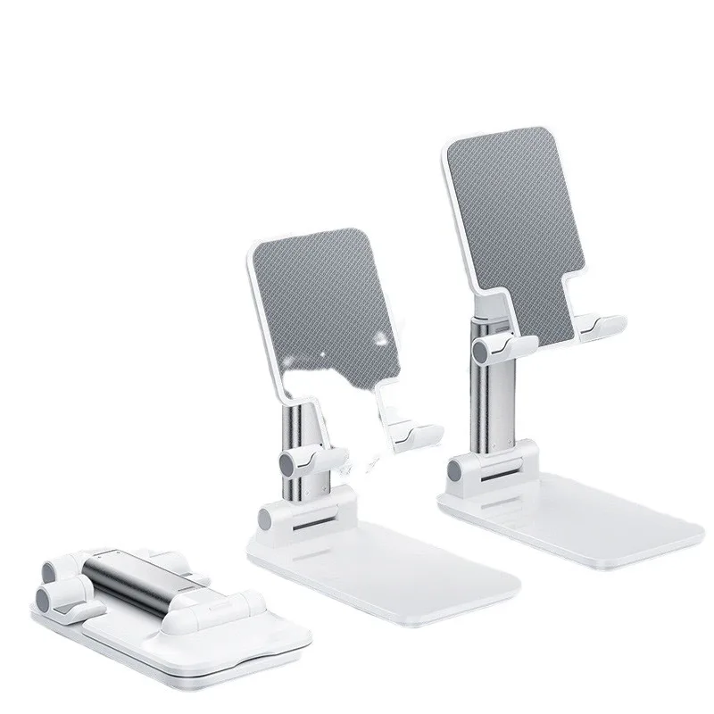 Cell phone desktop stand folding portable free lift direct broadcast cell phone tablet universal