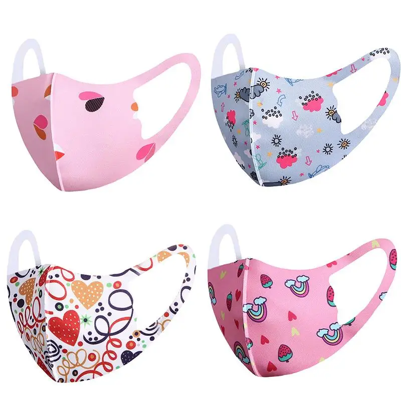 Disposable Children 3D Personal Face Masks Printed popular Colorful Mask Kids Cartoon Mask