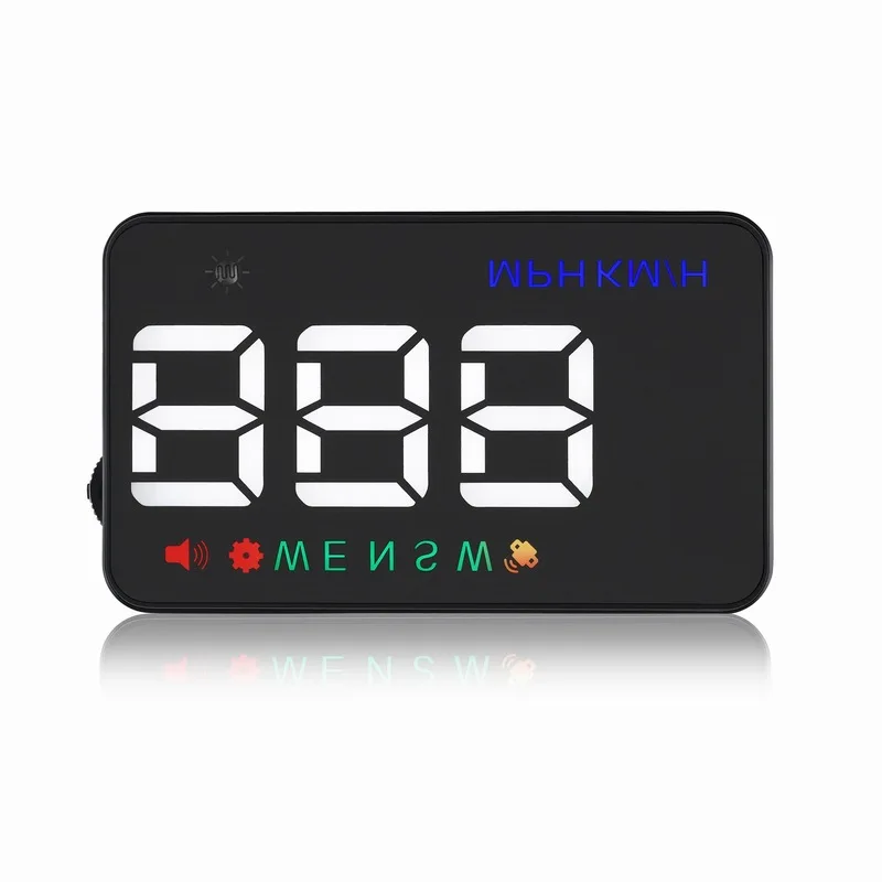 LR AUTO wholesale All car models High Quality Car HUD  3.5 inches On board Head Up Display Overspeed prompt Fatigue driving alarm