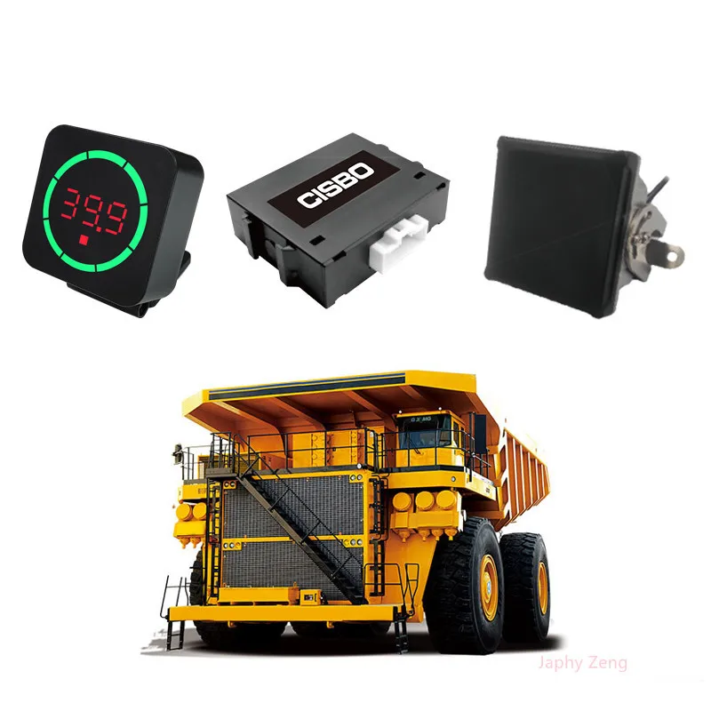 radar obstacle sensor system for truck 40m programmable distance parking sensor