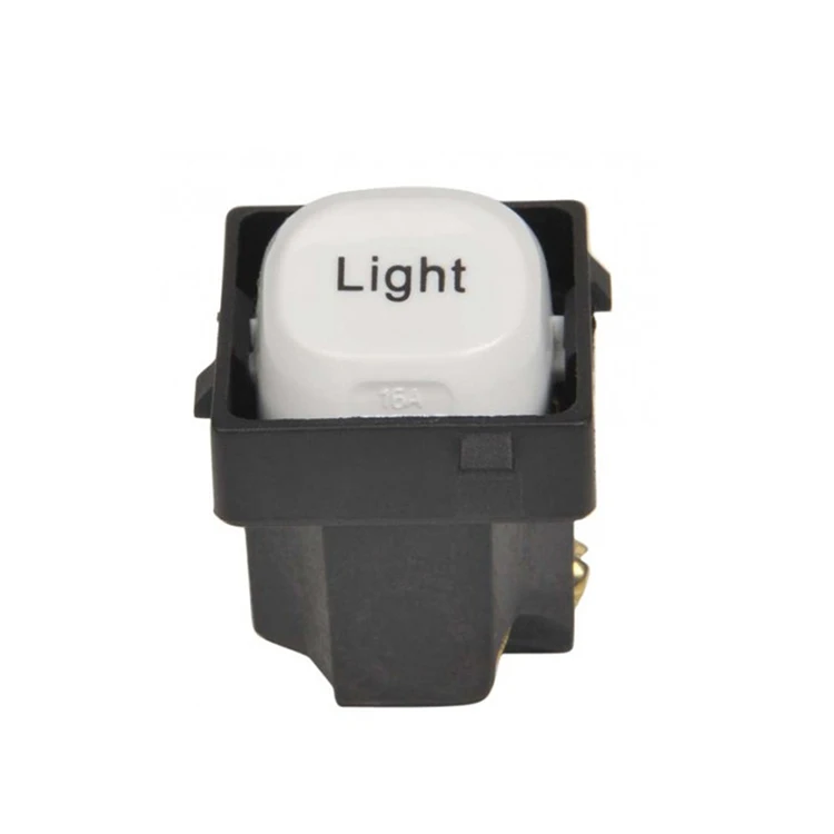 OEM/ ODM Factory Made Design Own Brand Mass 16 Amp 2 Way AUS Mechanism Electric Light Switch Button