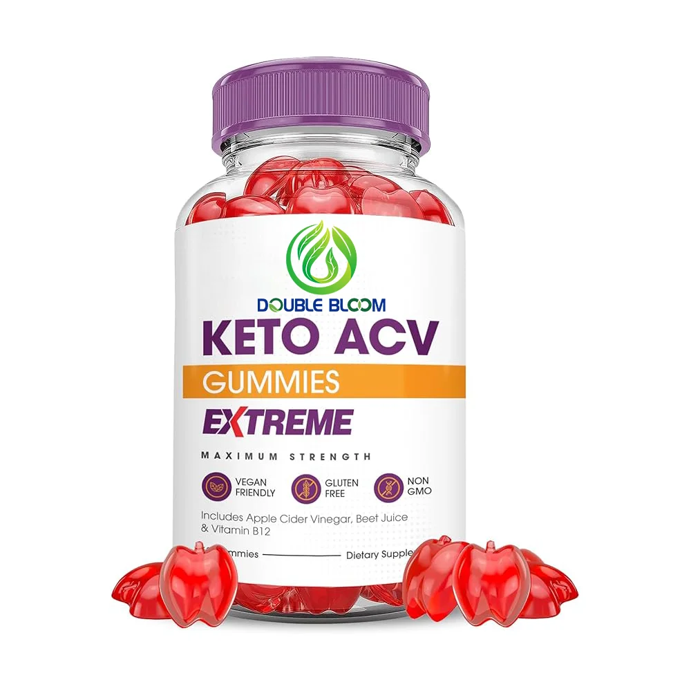 Keto ACV Gummies Extreme 2000MG Keto  ACV   Gummies Apple Cider Vinegar Formulated with Pomegranate Beet Juice Powder B12