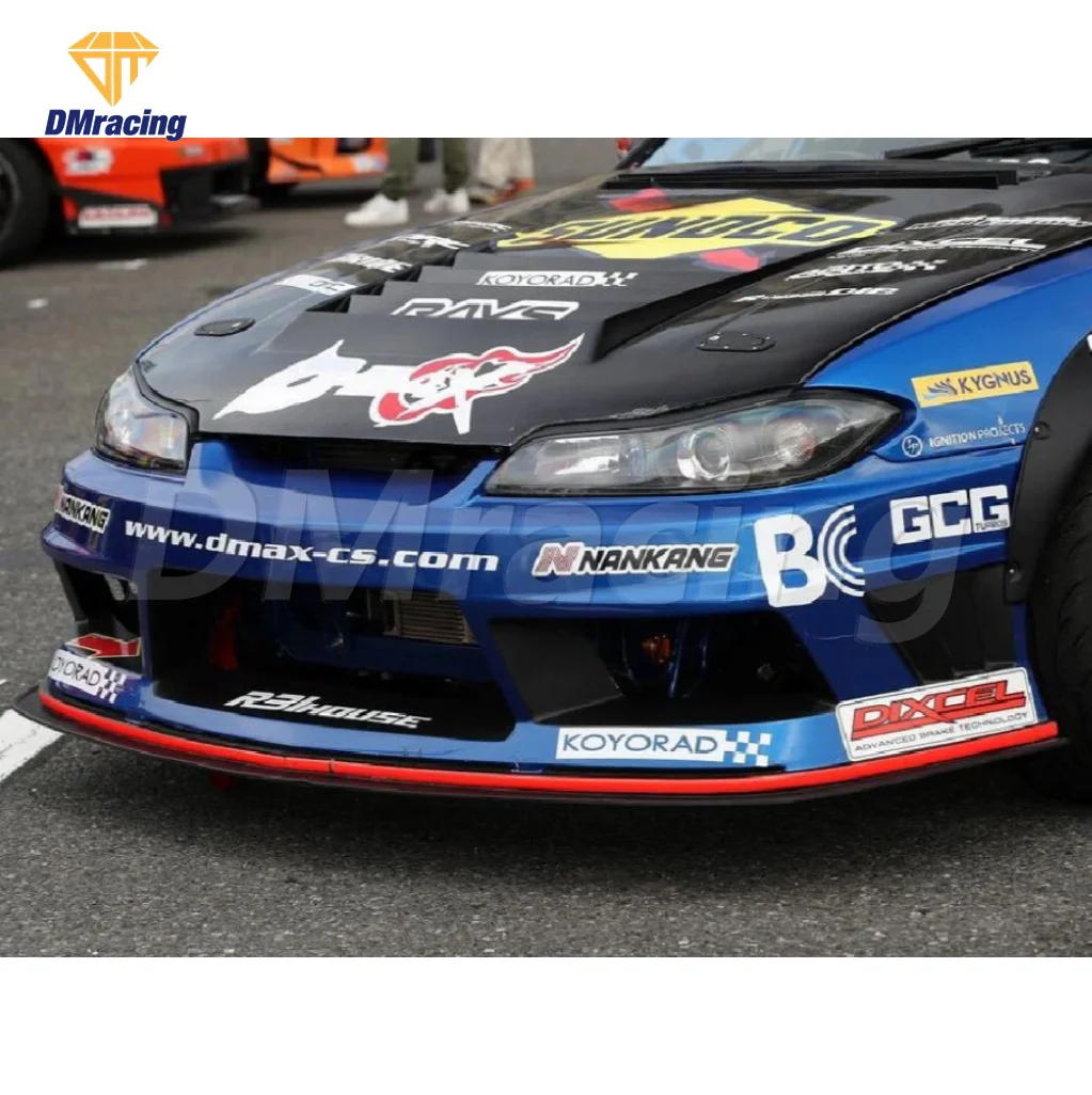 Dmax гоночный стиль стекловолокно широкий корпус для Nissan Silvia S15 1998-2002