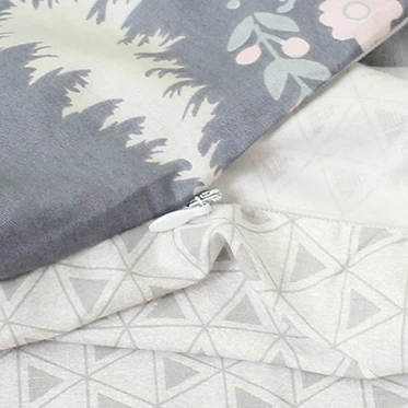 China high quality 100% cotton organic 3 pcs adult baby cot bed set crib bedding set