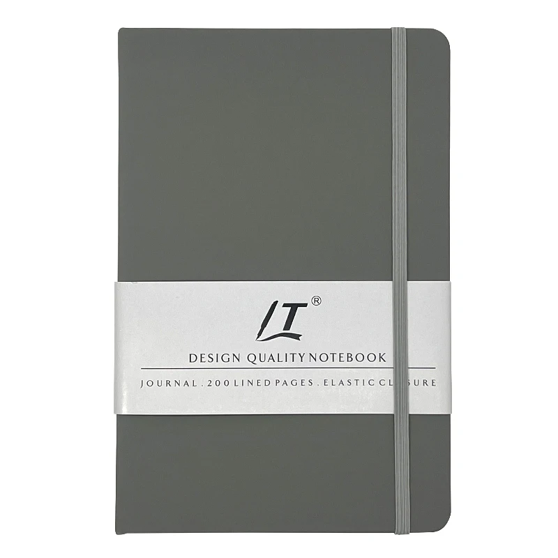 Simple design wholesale custom logo diary business gift leather notebook