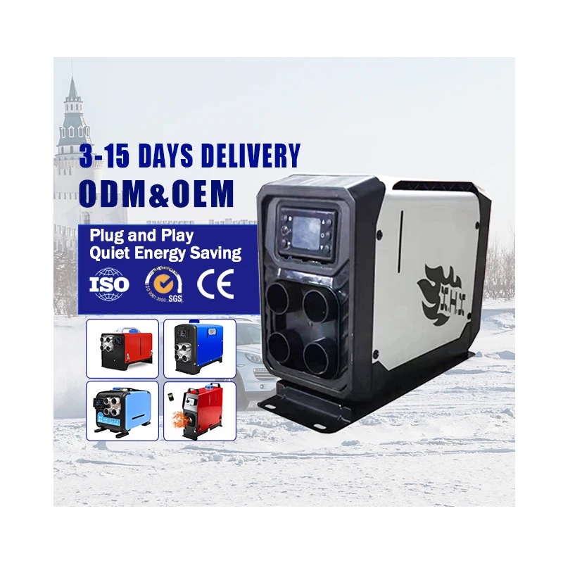 Нагреватель охлаждающей жидкости двигателя 12 В 5 кВт 12 кВт дизельный водонагреватель для автобуса/грузовика/лодки