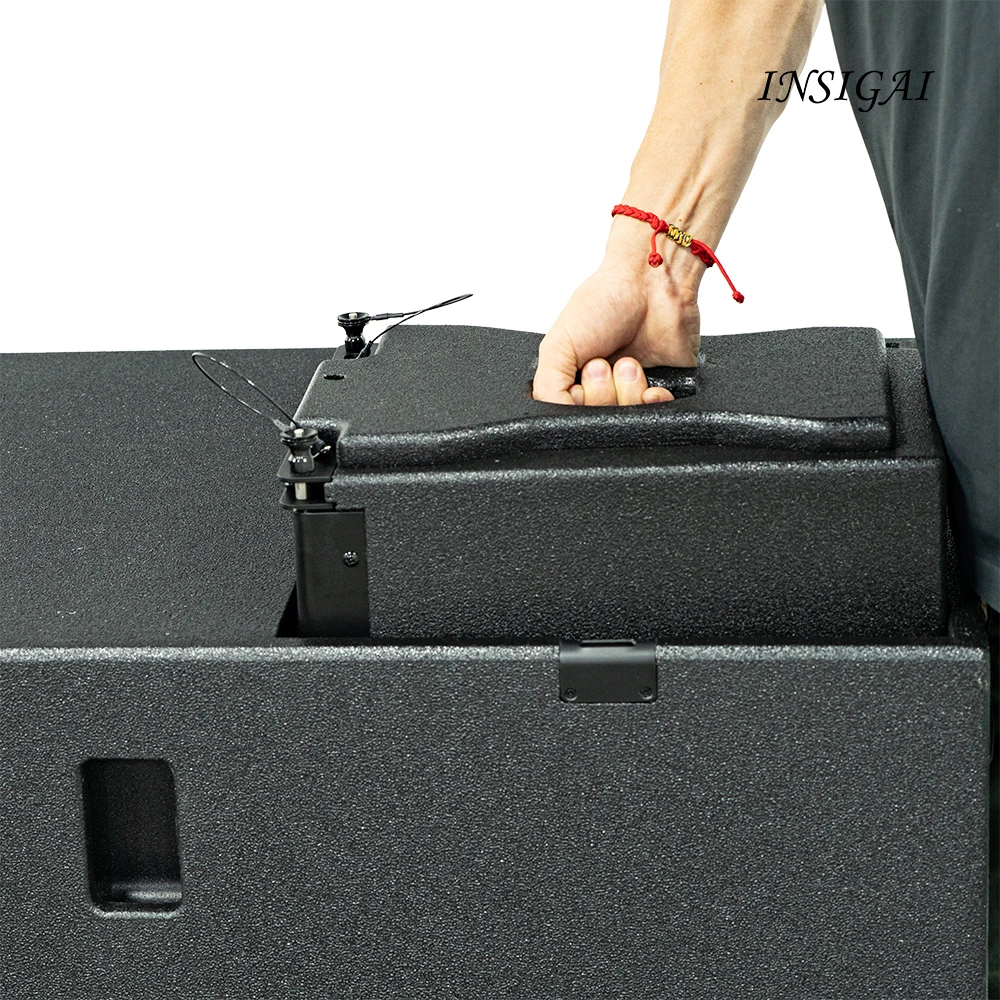 DTL110 Professional Stage Audio Sound System Waterproof Wood Shell Whole Set DSP Portable Case-fit Active Line Array Speakers