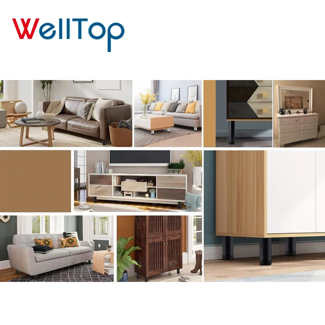 Furniture Hardware Accessories Fittings Kitchen Cabinet Legs Round Support Stainless Steel Table Legs Adjustable Furniture Feet