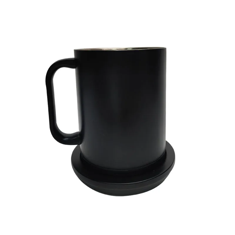 Convenient and easy to use Gift promotion group buying Self Heating Electric Mug Vacuum  Modern Smart Mug with Bluetooth